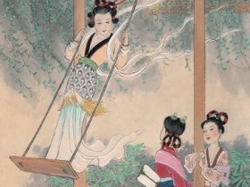 秋千院落重帘暮,彩笔闲来题绣户。全诗词意思及赏析