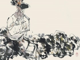 天边金掌露成霜,云随雁字长。全诗词意思及赏析