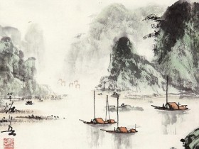 暮雨初收,长川静、征帆夜落。全诗词意思及赏析