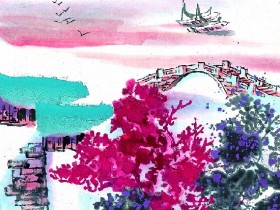 东归燕从海上去,南来雁向沙头落。全诗词意思及赏析