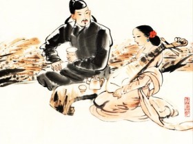 琵琶弦上说相思,当时明月在,曾照彩云归。全诗词意思及赏析