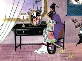 夜来幽梦忽还乡,小轩窗,正梳妆。全诗词意思及赏析
