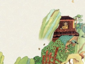六曲阑干偎碧树,杨柳风轻,展尽黄金缕。全诗词意思及赏析