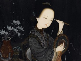 都缘自有离恨,故画作远山长。全诗词意思及赏析