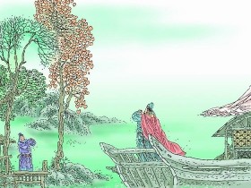 巴陵一望洞庭秋,日见孤峰水上浮。全诗意思及赏析